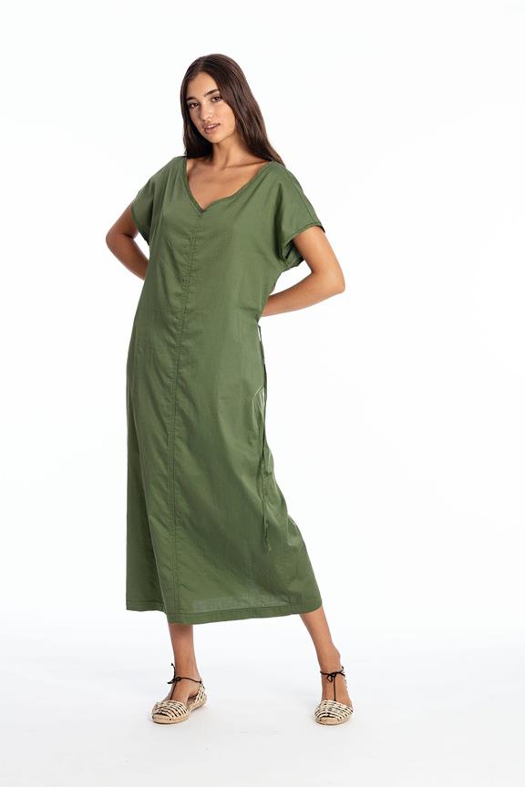 Dress Tessa Forest Green from Shop Like You Give a Damn