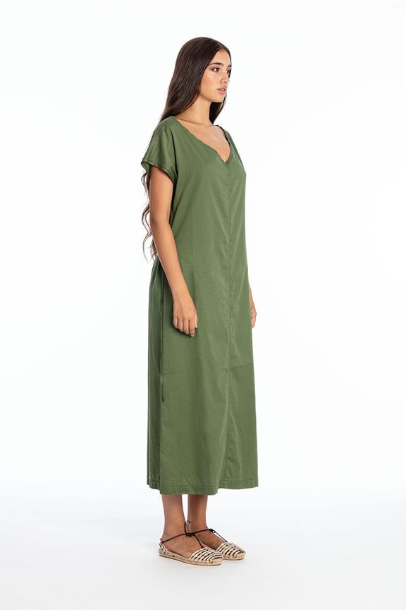 Dress Tessa Forest Green from Shop Like You Give a Damn