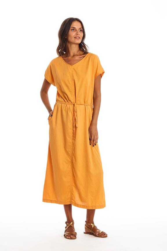 Dress Tessa Gold Sand Yellow from Shop Like You Give a Damn