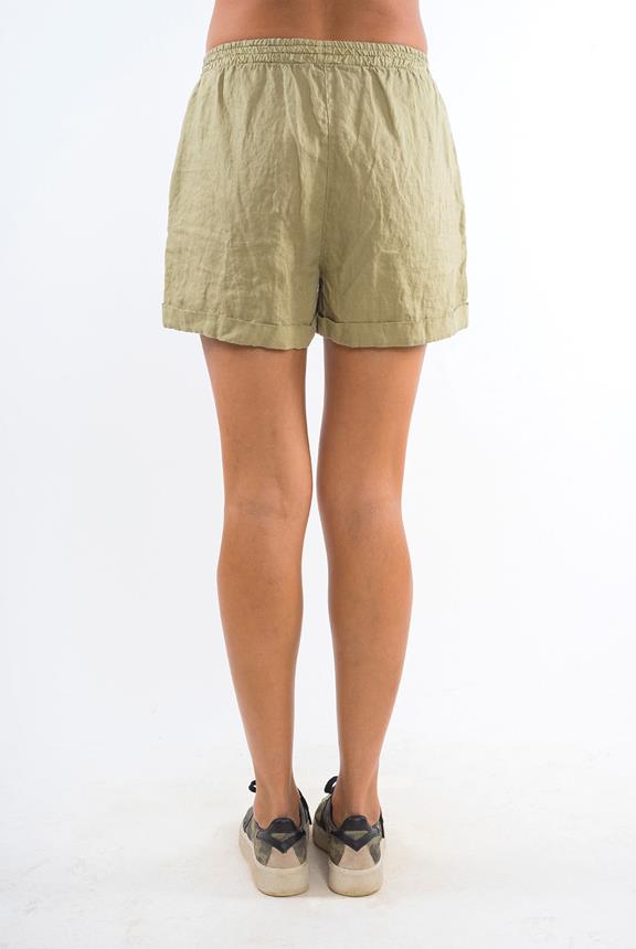 Shorts Creta Dark Aloe Green from Shop Like You Give a Damn