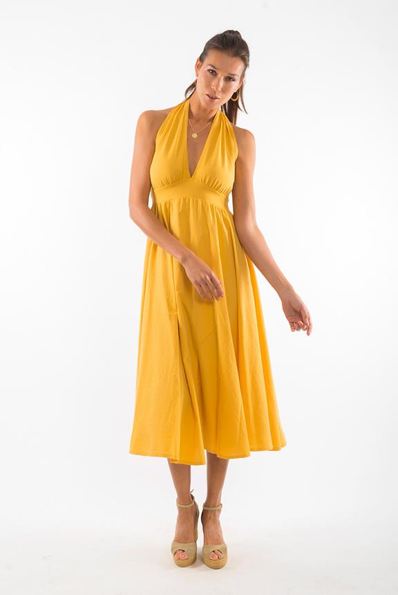 Dress Marilyn Gold Yellow from Shop Like You Give a Damn