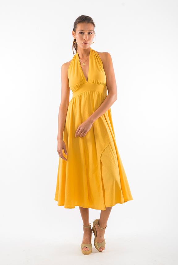 Dress Marilyn Gold Yellow from Shop Like You Give a Damn