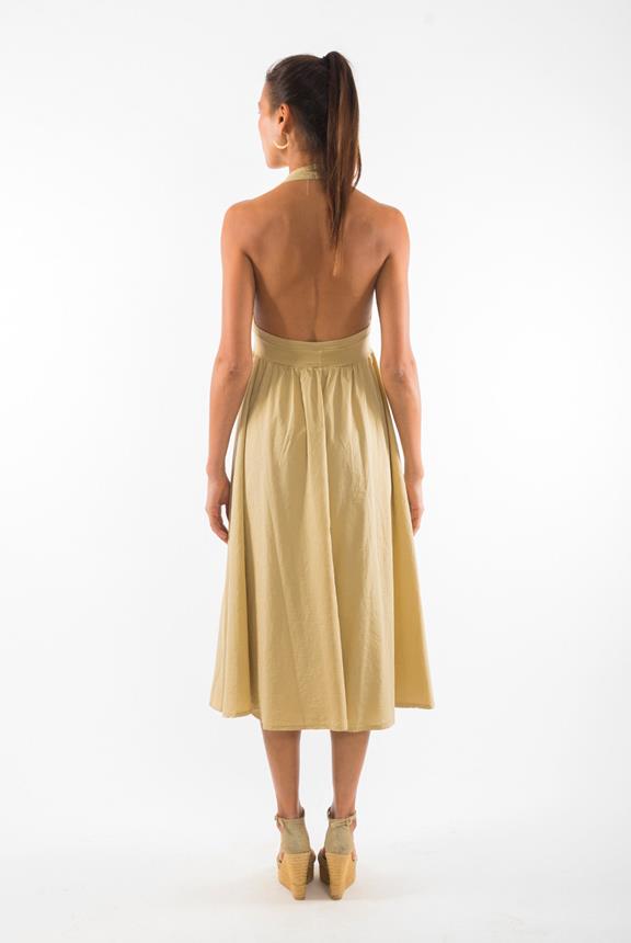 Dress Marilyn Camel Yellow from Shop Like You Give a Damn