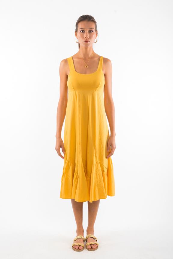 Dress Coco Gold Yellow from Shop Like You Give a Damn