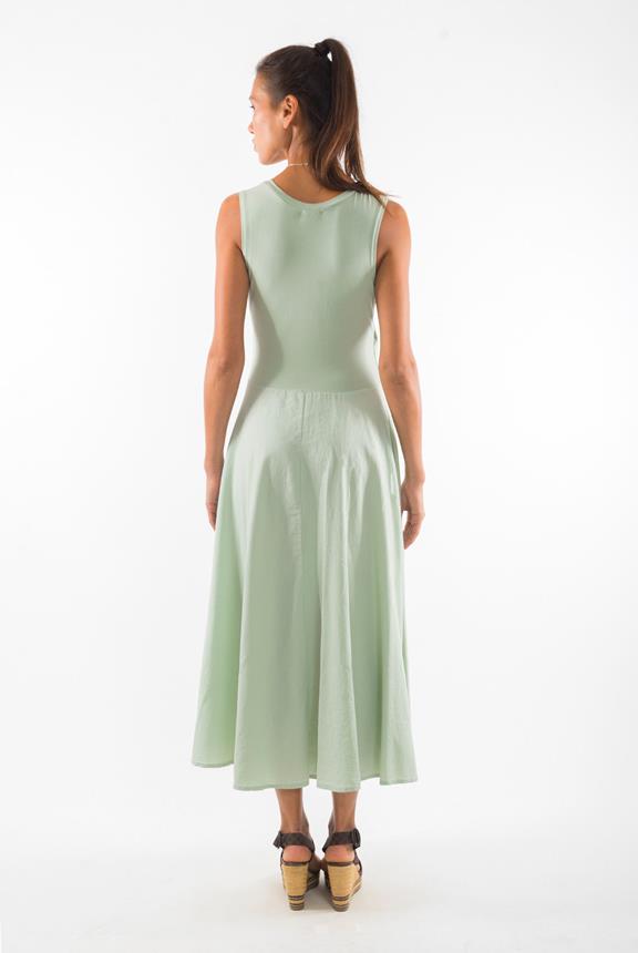 Dress Sleeveless Veronika Light Aloe Green from Shop Like You Give a Damn