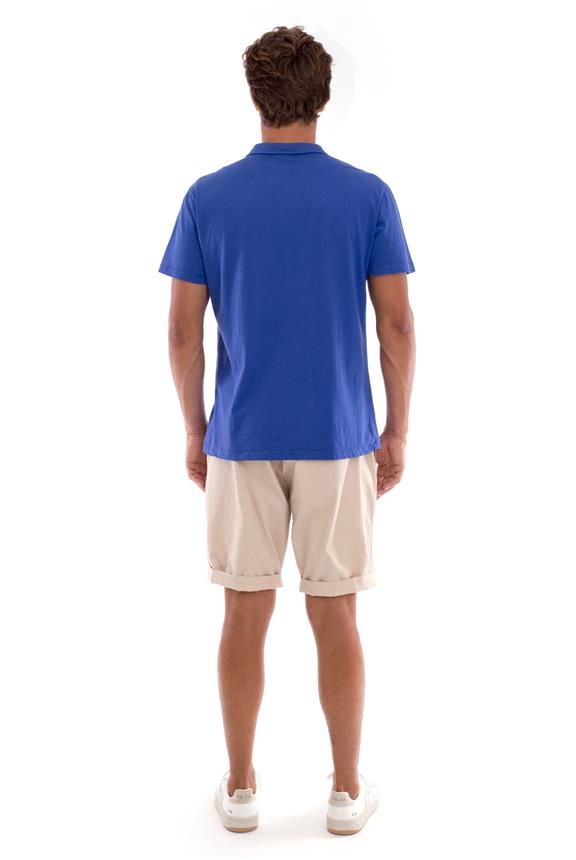 Polo T-Shirt Pocket Klein Blauw 4