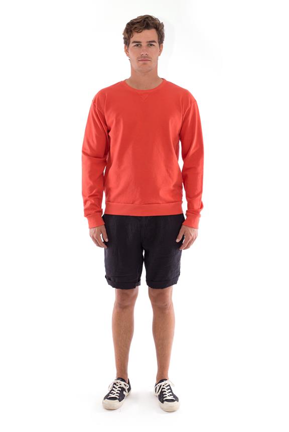 Sweatshirt Salinas Terracotta Oranje from Shop Like You Give a Damn