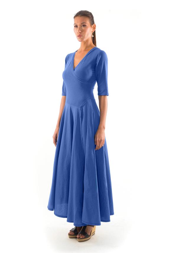 Dress Veronika Klein Blue via Shop Like You Give a Damn