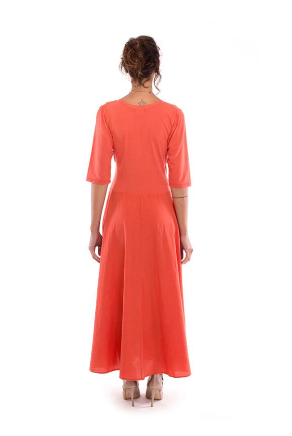 Kleid Veronika Terracotta Orange 2