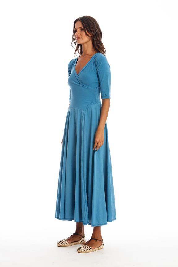Dress Veronika Maui Blue from Shop Like You Give a Damn