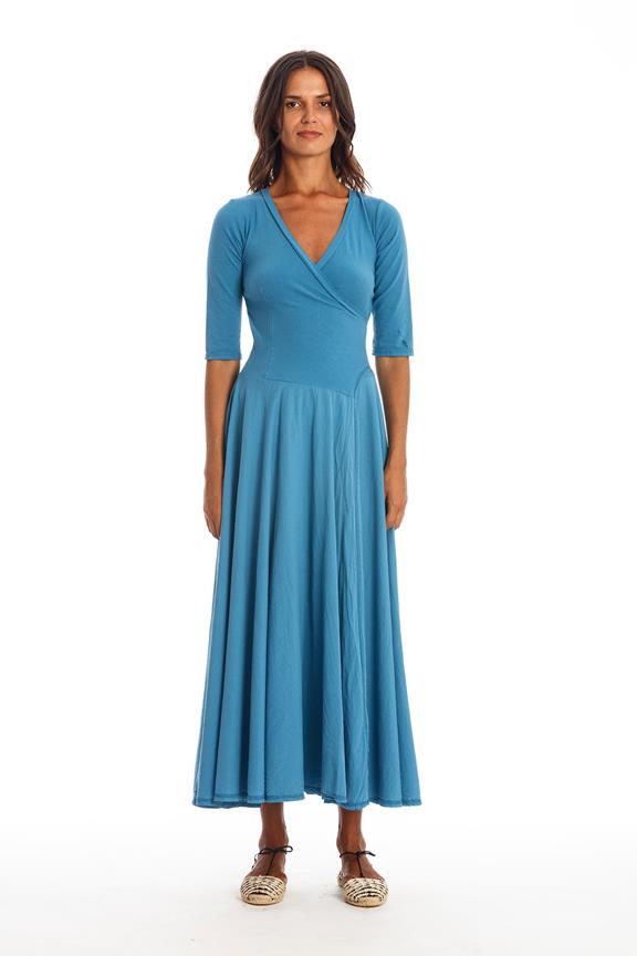 Dress Veronika Maui Blue from Shop Like You Give a Damn