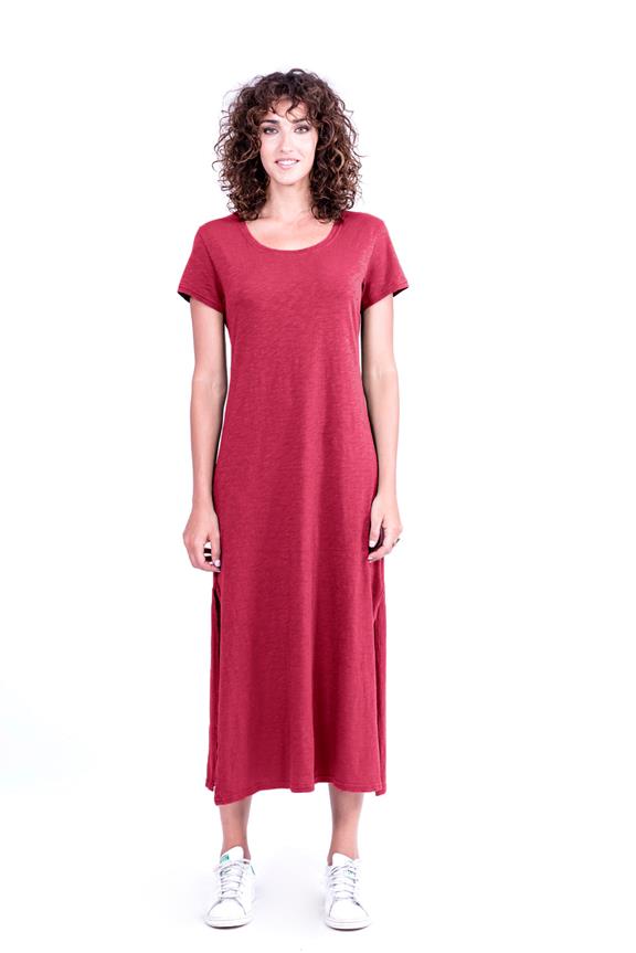 Dress Uma Garnet Red from Shop Like You Give a Damn