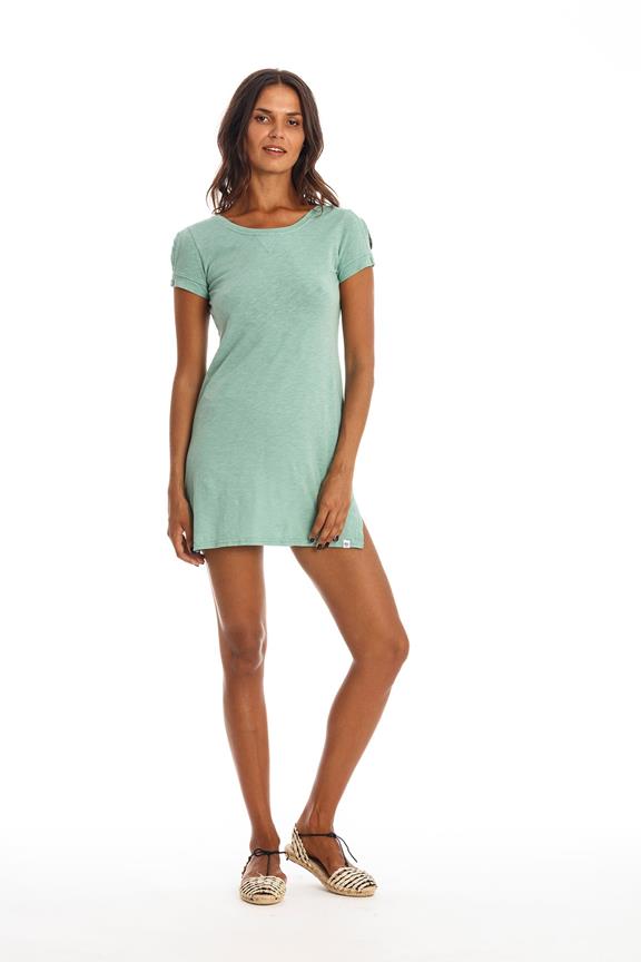 Mini Dress Mia Cameo Green from Shop Like You Give a Damn