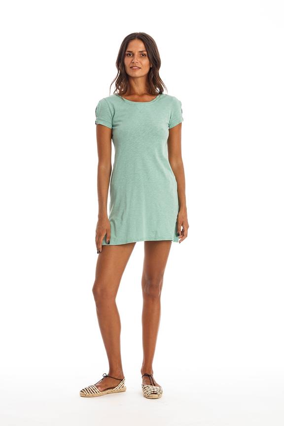 Mini Dress Mia Cameo Green from Shop Like You Give a Damn