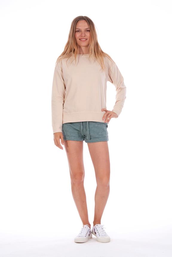 Sweatshirt Mia Sand Beige via Shop Like You Give a Damn