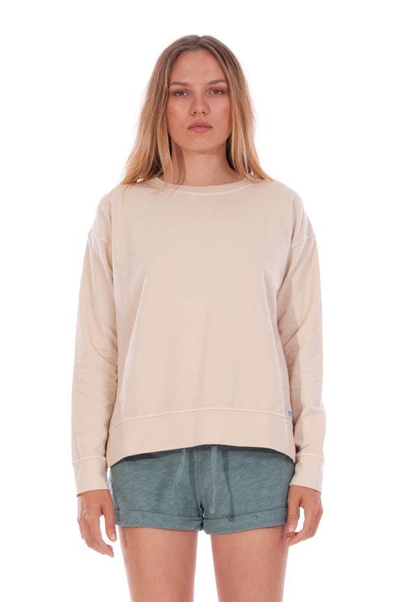 Sweatshirt Mia Sand Beige from Shop Like You Give a Damn