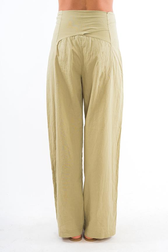 Pants Elba Dark Aloe Green from Shop Like You Give a Damn