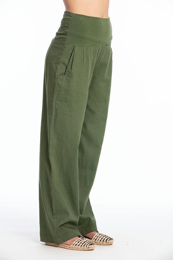 Pants Elba Forest Green from Shop Like You Give a Damn