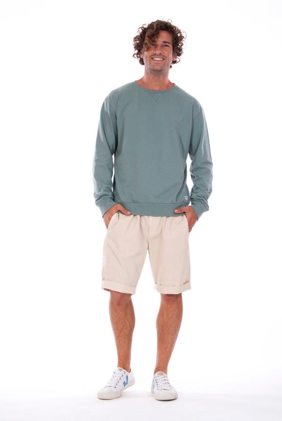 Sweatshirt Salinas Chinois Green via Shop Like You Give a Damn