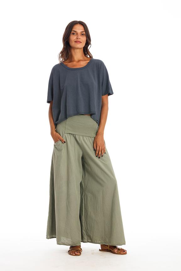 T-Shirt Square Lava Blue from Shop Like You Give a Damn