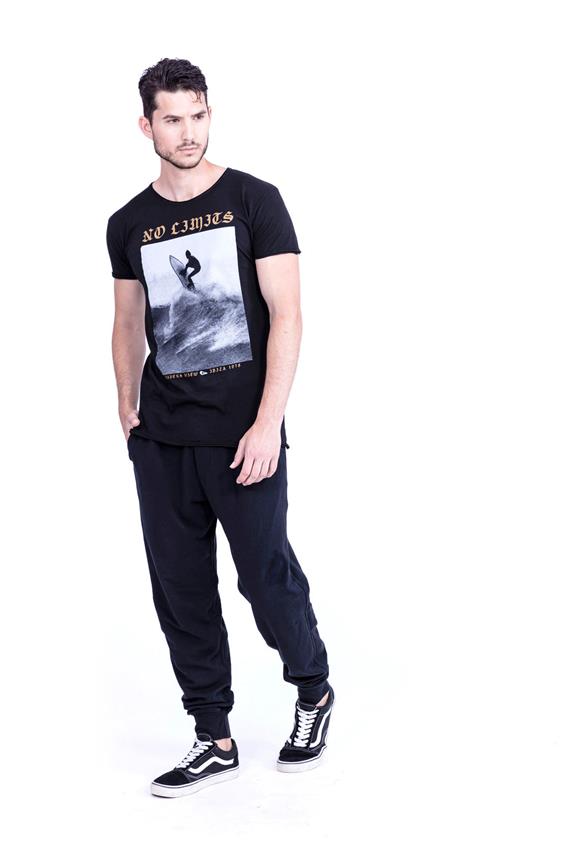 T-Shirt No Limits Black from Shop Like You Give a Damn
