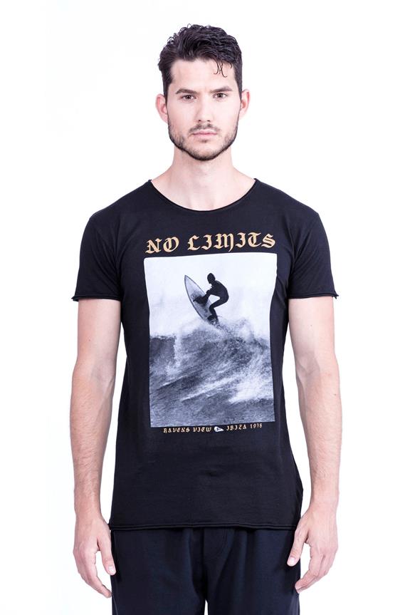 T-Shirt No Limits Black from Shop Like You Give a Damn