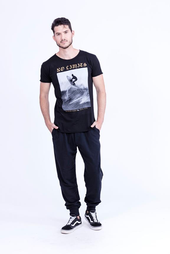 T-Shirt No Limits Black from Shop Like You Give a Damn
