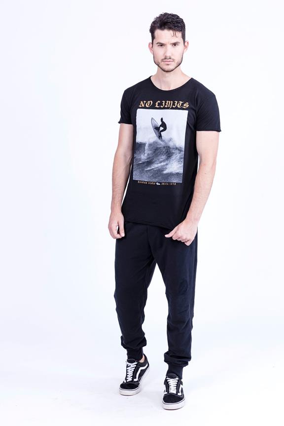 T-Shirt No Limits Black from Shop Like You Give a Damn
