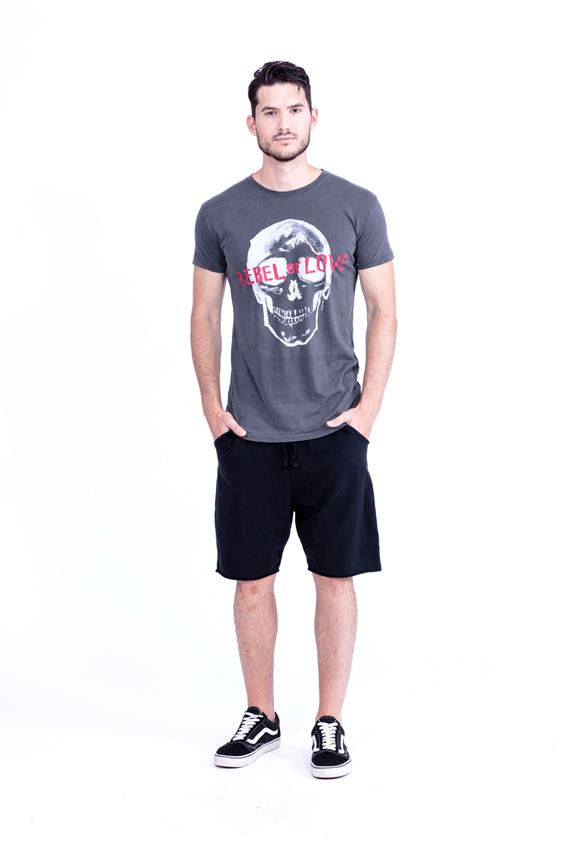 T-Shirt Rebel Of Love Anthracite Grey from Shop Like You Give a Damn