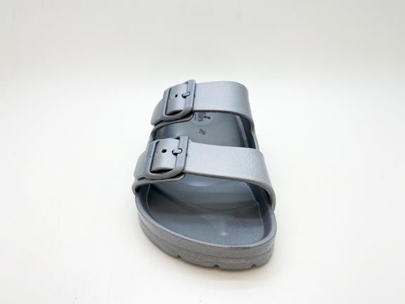 Ecofoam Two Strap Sandal Silver 6