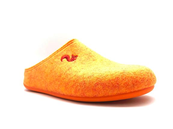 Thies 1856 ® Recycelter Pet Slipper Vegan Orange (W/M) Orange 2