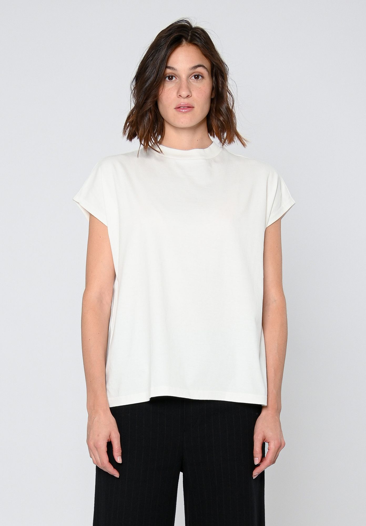 T-Shirt Boxy Off White 6