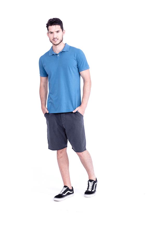 Polo T-Shirt Maui Blauw via Shop Like You Give a Damn