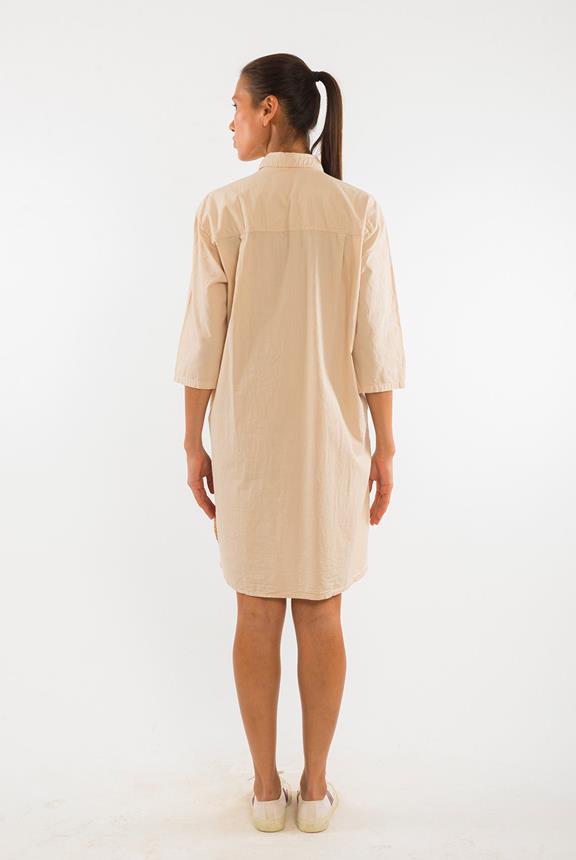 Shirt Dress Isla Sand Beige from Shop Like You Give a Damn