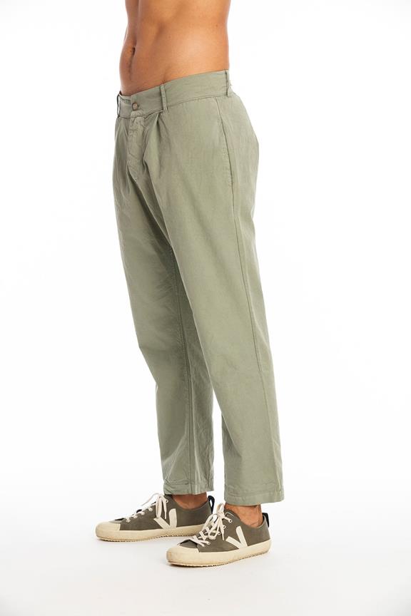 Pants Luc Khaki Green from Shop Like You Give a Damn