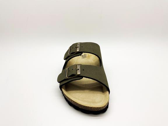 Eco Bio Two Strap Sandal Khaki (W/X) 2