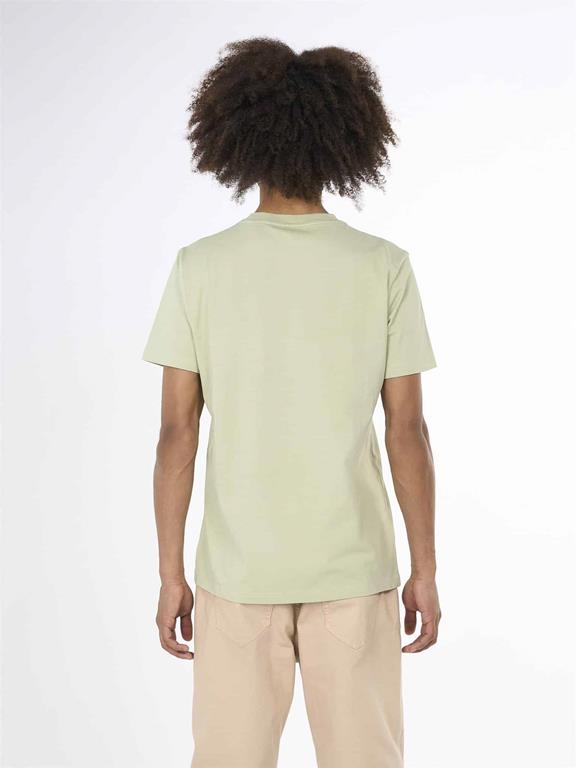 T-Shirt Badge Light Green 2
