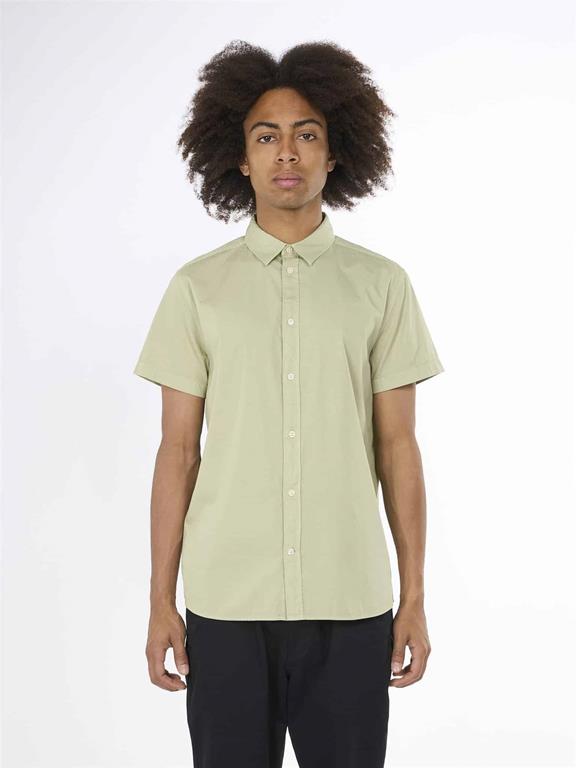 Overhemd Custom Fit Koord Look Groen via Shop Like You Give a Damn