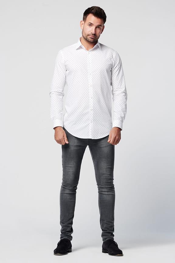Shirt Spotted White 4