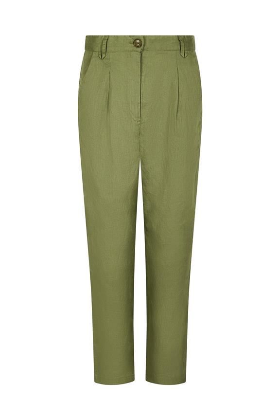 Trousers Lila Khaki Green 1