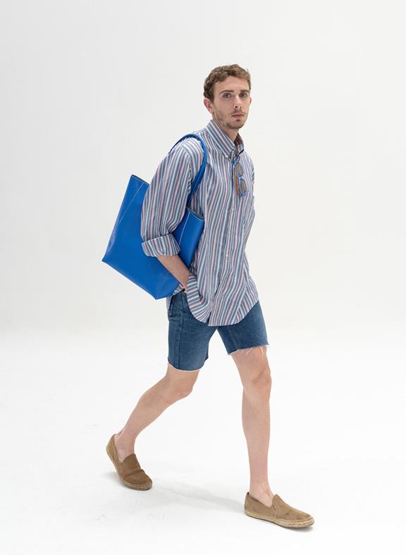 Schoudertas Basic Ocean Blue 7