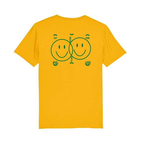 T-Shirt Delete Meat Yellow Green 3