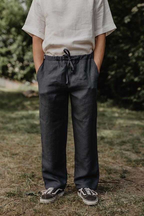 Linen Pants Adonis Terracotta 2