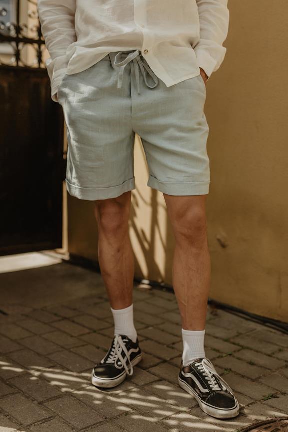 Linen Shorts Ares Cotton Candy 6