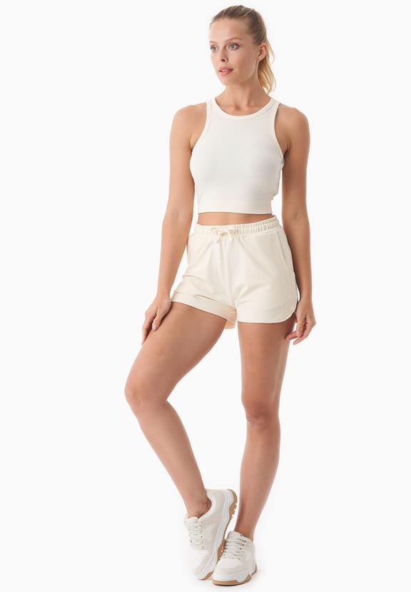 Sonnia Organic Cotton Cropped Rib Top from Shop Like You Give a Damn