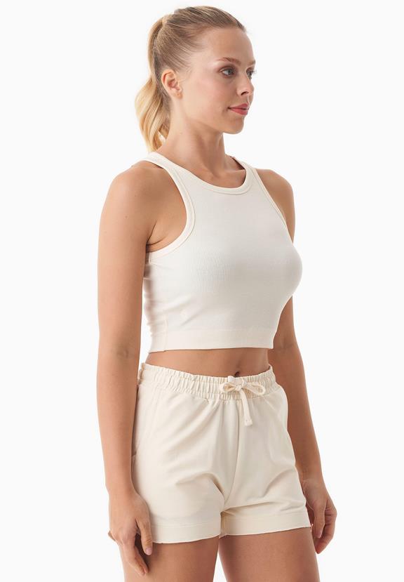 Sonnia Organic Cotton Cropped Rib Top from Shop Like You Give a Damn