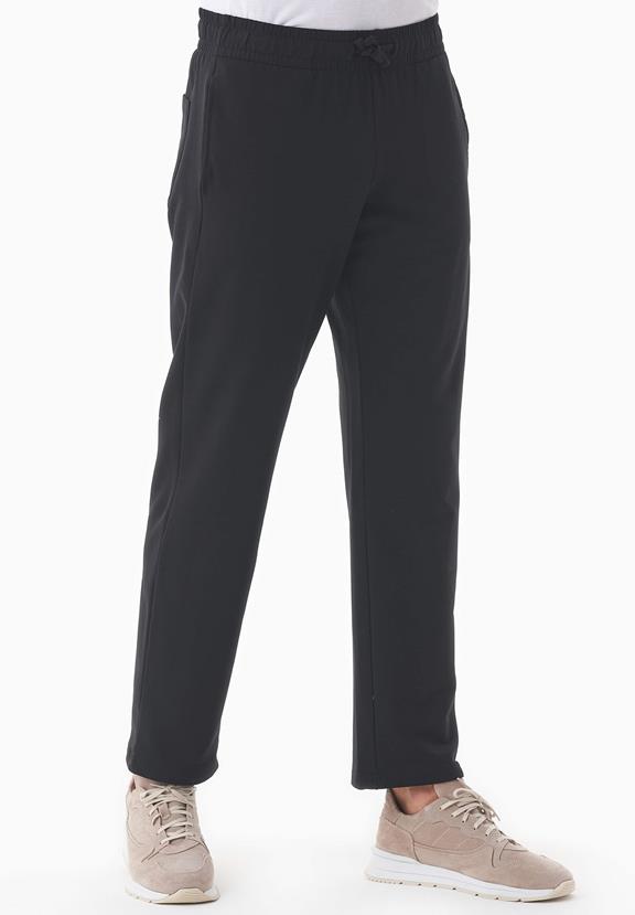 Poyraz Lightweight Organic Cotton Sweatpants Black 2