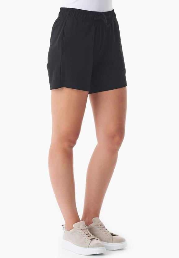 Sabbrina Lightweight Organic Cotton Sweatshorts Black from Shop Like You Give a Damn