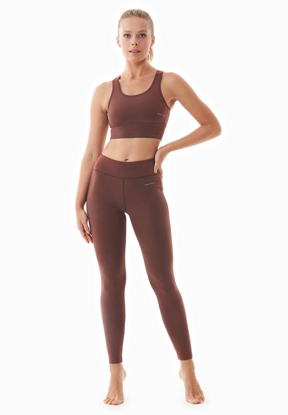 Betsyy Organic Cotton Bralette Brown from Shop Like You Give a Damn