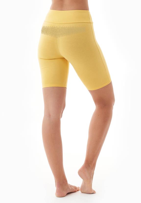 Lolla Organic Cotton Cycling Leggings Yellow from Shop Like You Give a Damn